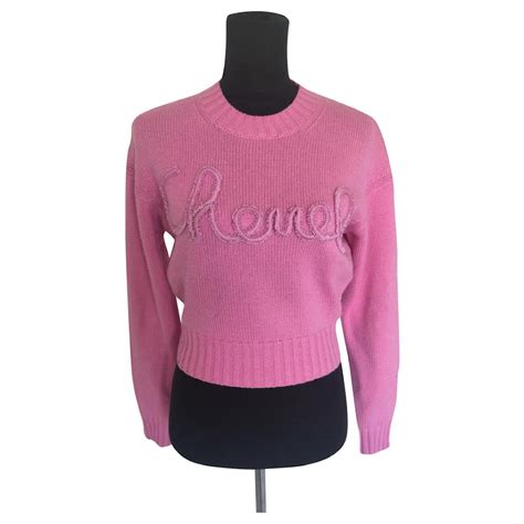 chanel pink knitwear|chanel hoodies for women.